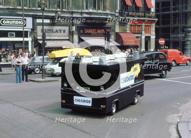 1975 Chloride battery promotional car based on Hillman Imp. Creator: Unknown.
