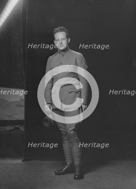 A.S. Menin, portrait photograph, 1918 Nov. 18. Creator: Arnold Genthe.