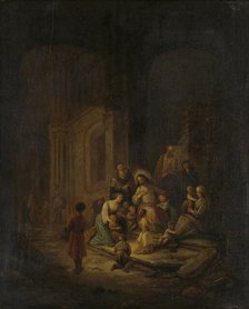 Christ Blessing the little Children, 1640-1672. Creator: Jacob Willemsz de Wet the elder.