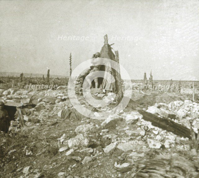 Look-out post, Fort Vaux, northern France, c1914-c1918. Artist: Unknown.