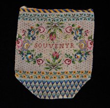 Pouch, Mexican, 1830-60. Creator: Unknown.