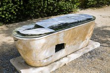 A sarcophagus in Merida, Spain, 2007. Artist: Samuel Magal