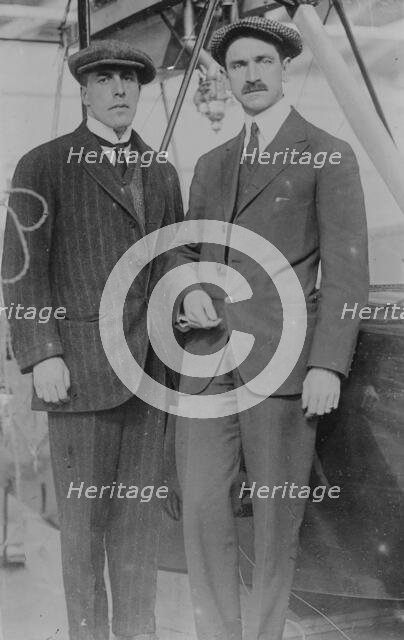 Lt. Porte and Glenn Curtiss, between c1910 and c1915. Creator: Bain News Service.