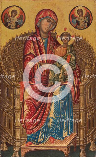 Madonna and Child on a Curved Throne, c. 1260/1280. Creator: Unknown.