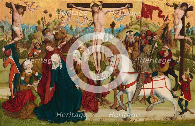 Calvary, c. 1470/1480. Creator: Master of the Death of Saint Nicholas of Münster.