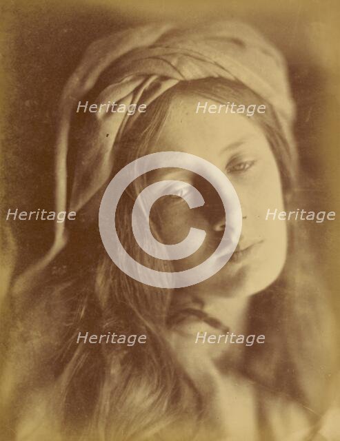 Beatrice, 1866. Creator: Julia Margaret Cameron.