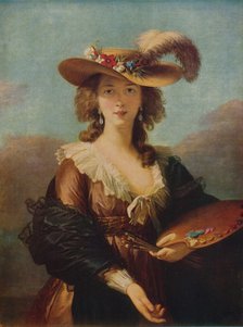 'Portrait of the Artist', after 1782, (c1915). Artist: Madame Vigee Lebrun.