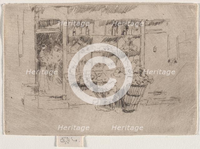 Fruit Shop. Creator: James McNeill Whistler (American, 1834-1903).