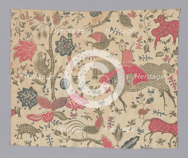 Panel, India, 19th century. Creator: Unknown.