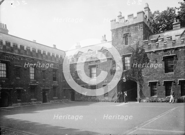 Lincoln College, Oxford University, Oxfordshire, c1860-c1922. Artist: Henry Taunt