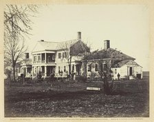 Lacey House, Falmouth, Virginia, December 1862. Creator: Alexander Gardner.