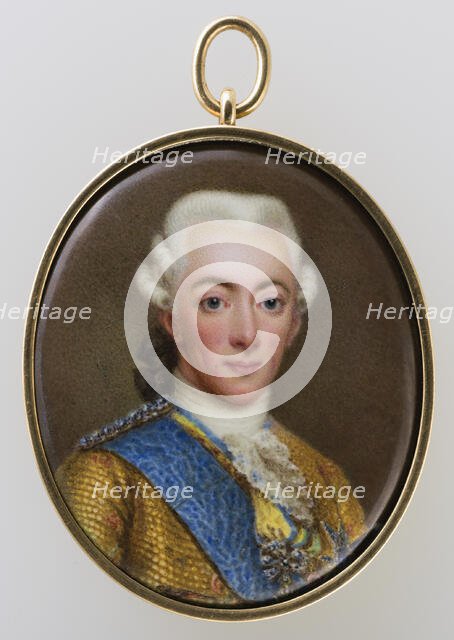 King Gustaf III. Creator: Johan Georg Henrichsen.