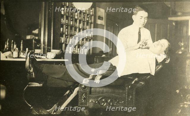 'Cuban Barber', c1930s. Creator: Unknown.