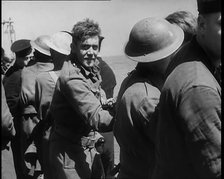 British Soldiers Aboard Ships Evacuating Dunkirk, 1940. Creator: British Pathe Ltd.