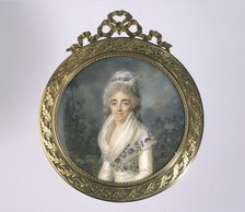 Portrait of a mature woman, c1790. Creator: Lie Louis Perin-Salbreux.