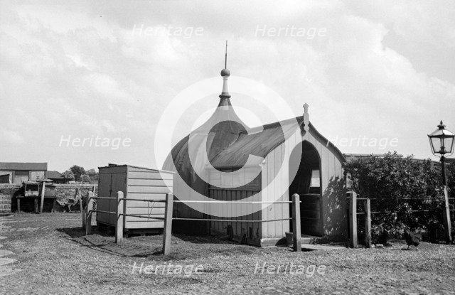 Tottenhill mill yard, Sporle, Norfolk, 1936. Artist: HES Simmons