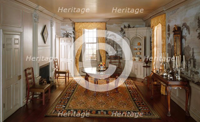 A6: New Hampshire Dining Room, 1760, United States, c. 1940. Creator: Narcissa Niblack Thorne.