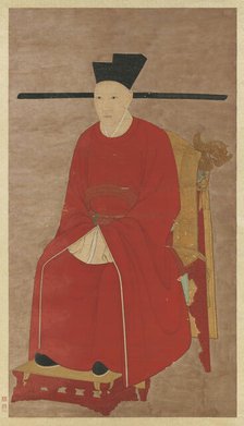 Portrait of the Emperor Gaozong of Song (1107-1187). Creator: Chinese Master.