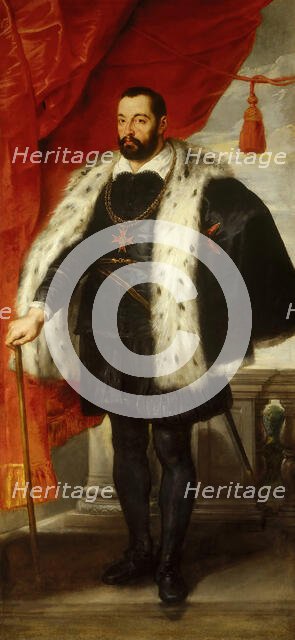 Portrait of Francesco I de' Medici (1541-1587), Grand Duke of Tuscany, ca 1624-1625. Creator: Rubens, Pieter Paul (1577-1640).
