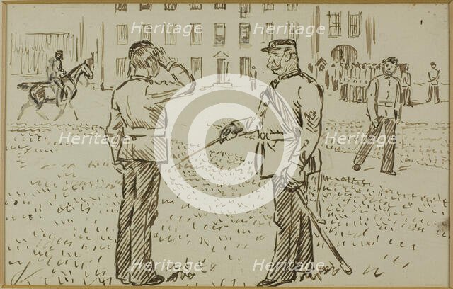 A Poser, 1870/91. Creator: Charles Samuel Keene.