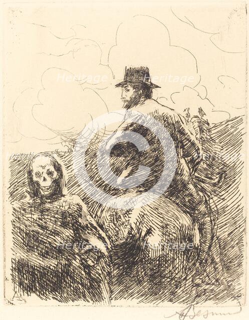 Danger Passed (Danger passe), 1900. Creator: Paul Albert Besnard.