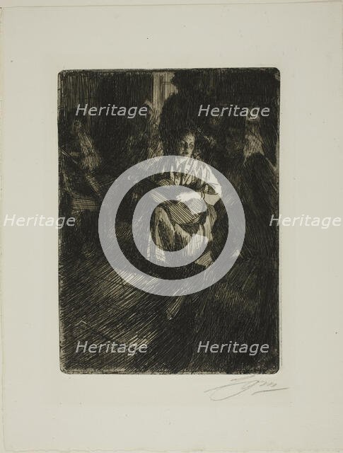 Musique en Famille, 1905. Creator: Anders Leonard Zorn.