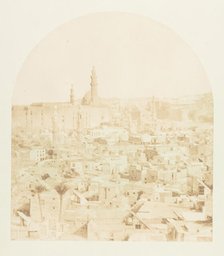 Vue générale du Kaire, prise de la Mosquée Tegloun, December 1849-January 1850. Creator: Maxime du Camp.
