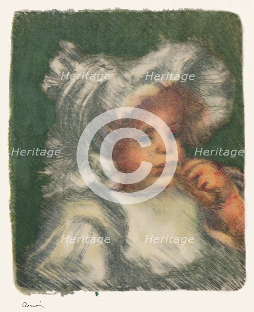 'The Child with the Biscuit', c.1898-1899, (1946). Artist: Pierre-Auguste Renoir.