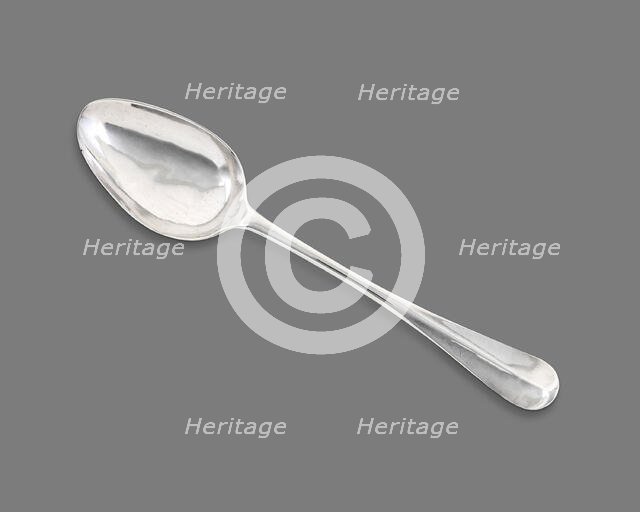 Spoon, 1766/90. Creators: Joseph Moulton II, Joseph Moulton III.