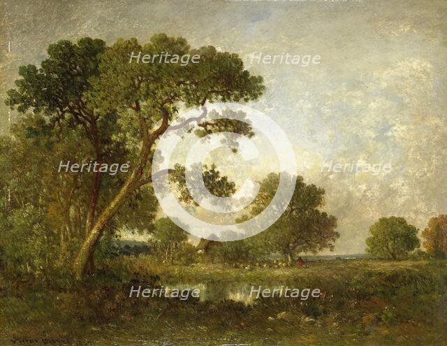 Landscape, 1869. Creator: Leon Victor Dupre.