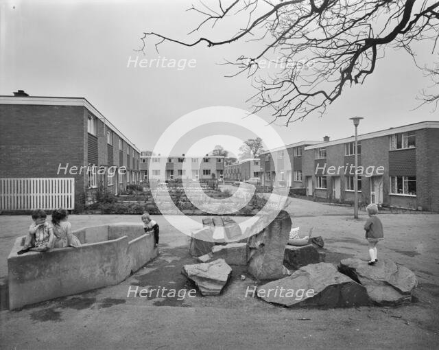 Upton Priory housing estate, Macclesfield, Cheshire East, 12/05/1967. Creator: John Laing plc.