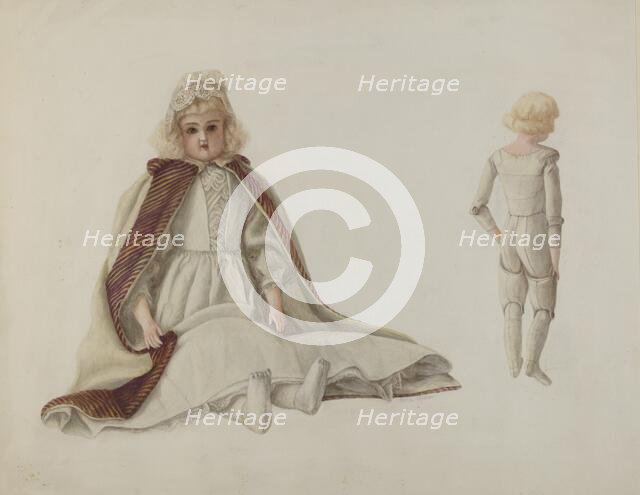 Doll, c. 1941. Creator: Stella Mosher.