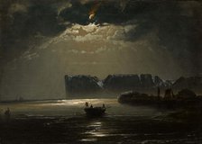 The North Cape by Moonlight, 1848. Creator: Peder Balke.