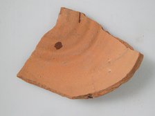 Pottery Fragment, Coptic, 4th-7th century. Creator: Unknown.