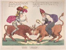 The Union, January 1, 1801., January 1, 1801. Creator: Thomas Rowlandson.