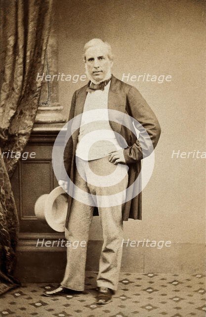 John Callcott Horsley, c1850s. Creator: Maull & Polyblank.