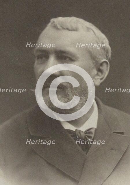 Portrait of the composer Eugène-Jean-Baptiste Anthiome (1836-1916), 1900. Creator: Anonymous.