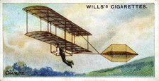 Biplane Glider of Octave Chanute, c1896 (1910). Artist: Unknown