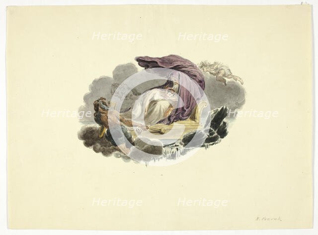 Mythological Scene, 1760-1821. Creator: Nicholas Pocock.