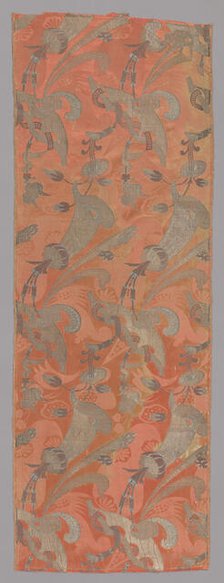 Length of Woven Silk, France, 1700-1705. Creator: Unknown.