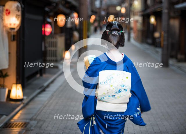 Geisha Going to Work (B). Creator: Dorte Verner.