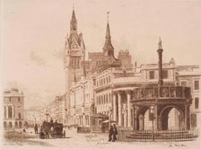 Castle Street and Municipal Buildings, Aberdeen, c1900. Creator: Unknown.