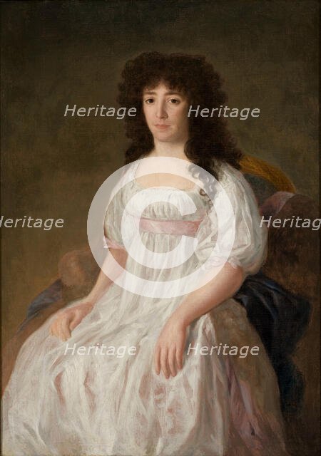 Condessa de Casa Flores, 1790-1797. Creator: Goya, Francisco, de (1746-1828).