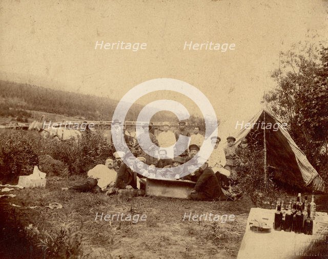 Picnic at the Uspenskii Mine, 1890. Creator: Unknown.