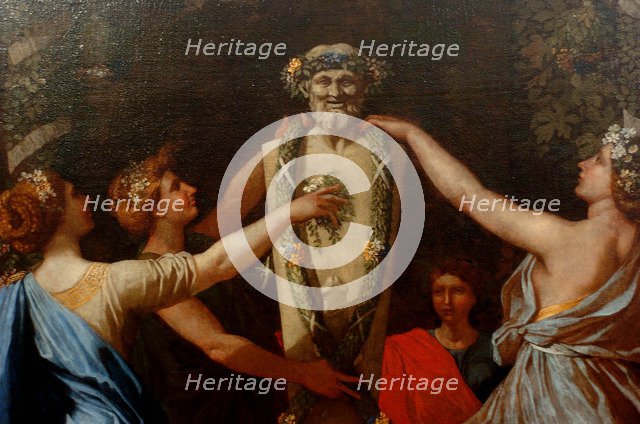 Hymenaios Disguised as a Woman During an Offering to Priapus (Detail), c. 1635.