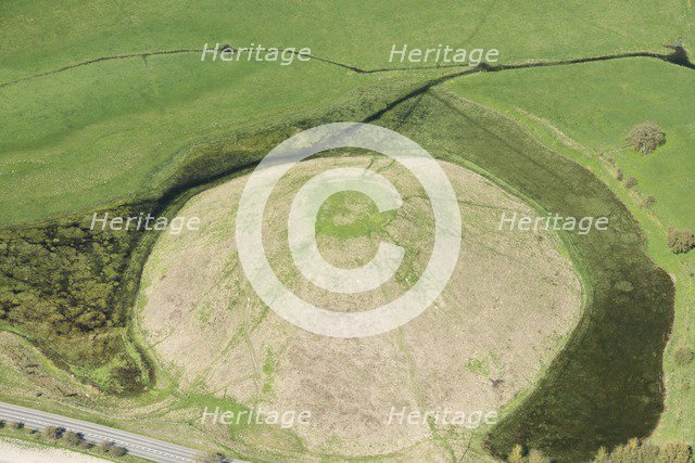 Silbury Hill, near Avebury, Wiltshire, 2018. Creator: Historic England Staff Photographer.