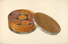 Spice Box, c. 1938. Creator: John Bodine.