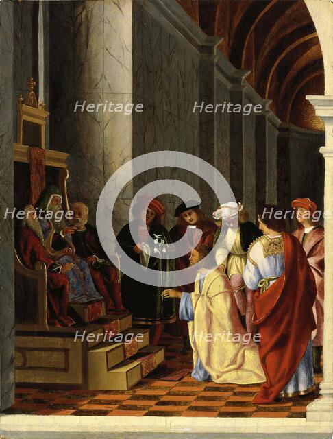 Saint Joseph and the Virgin's Suitors, 1508. Creator: Lorenzo Lotto.