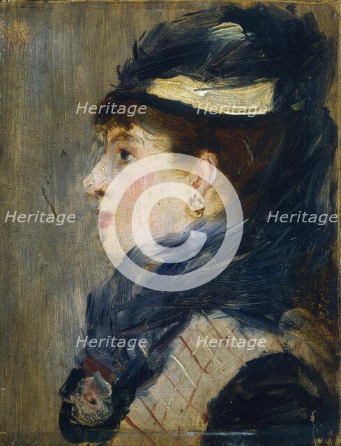 Portrait of a Lady, c. 1879. Creator: Edouard Manet.