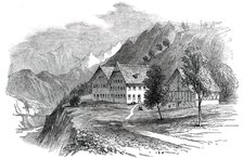 Institution for Cretins at Interlacken, Switzerland, 1850. Creator: Unknown.